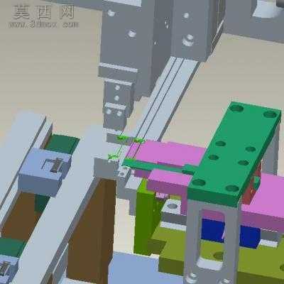 插pin裁切机、非标自动化插件机 3D模型