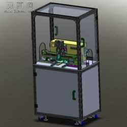 E型卡簧装配机 3D模型