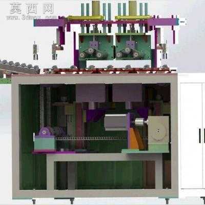电机转子抛光机美的微型马达转子抛光设备 3D模型