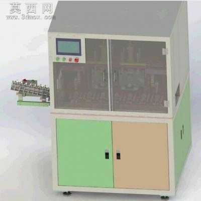 电机转子抛光机美的微型马达转子抛光设备 3D模型