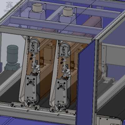 非标自动化钣金打磨机、钣金研磨机 3D模型