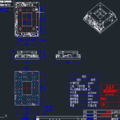 檢測機用精密XXY对位平台 3D模型