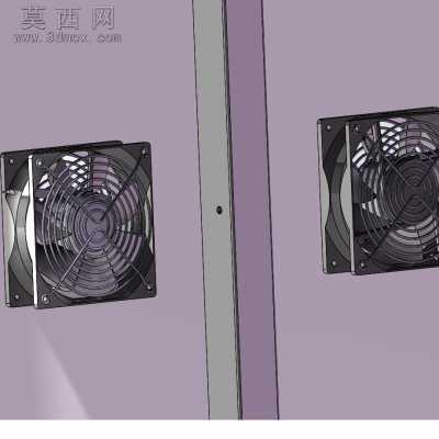 120x120mm�豸ɢ�ȷ��� 3Dģ��