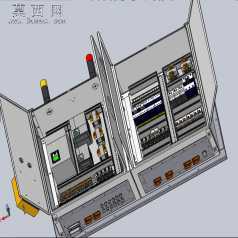 SMAA2003电箱电气控制柜 3D模型