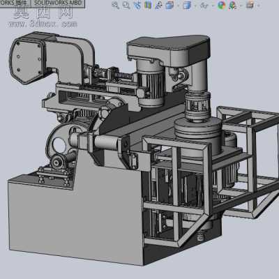 树脂成型机、树脂伺服拉坯机 3D模型