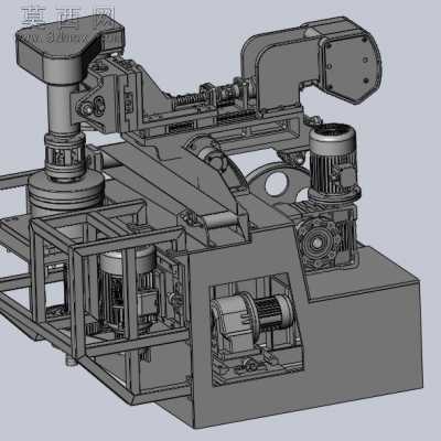 树脂成型机、树脂伺服拉坯机 3D模型