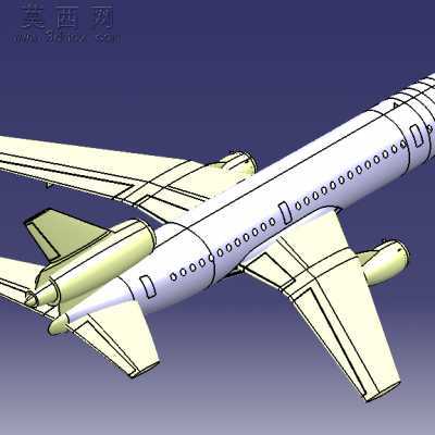 DC10���Ϳͻ��ɻ� 3D