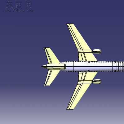 DC10���Ϳͻ��ɻ� 3Dģ��