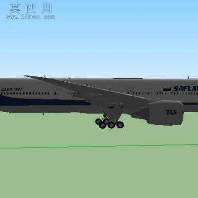 波音777客机 3D模型