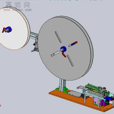 泛用型裁切机+收料带设备 3D模型