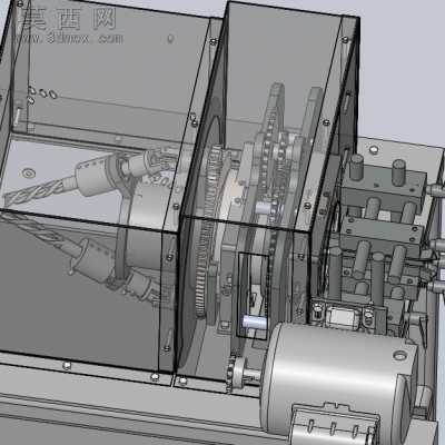 倒角攻尖机、攻牙机 3D模型