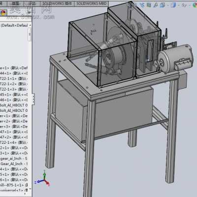 倒角攻尖机、攻牙机 3D模型