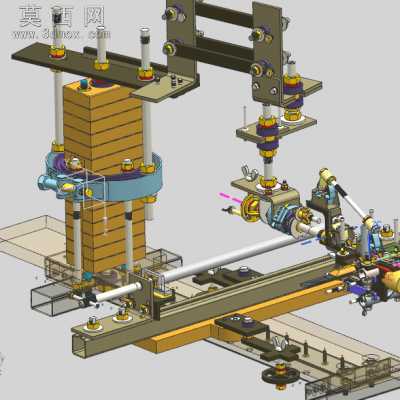 手持砂轮机 3D模型