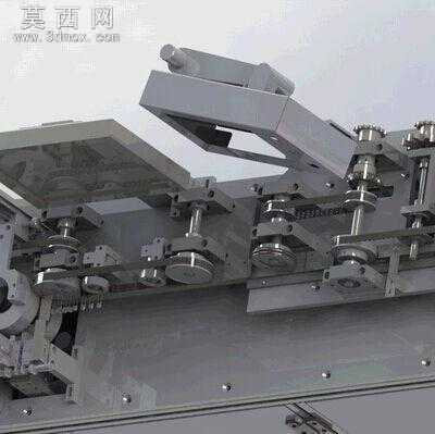 电阻元件全自动组装、检测流水线 3D模型