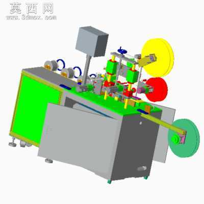 FFC非标贴复机 3D模型