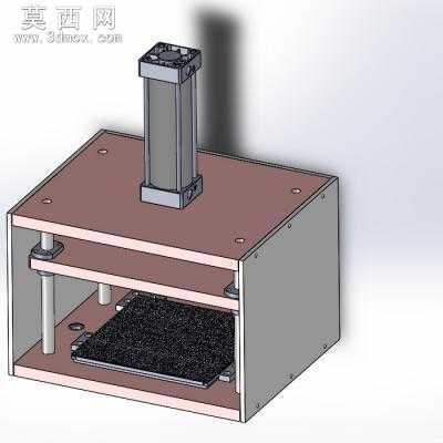 下压设备、压面罩半自动设备 3D模型