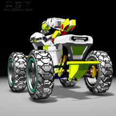 3DԶ�̿�������(���˼�ʻ) 3Dģ��