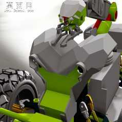 3DԶ�̿�������(���˼�ʻ) 3Dģ��