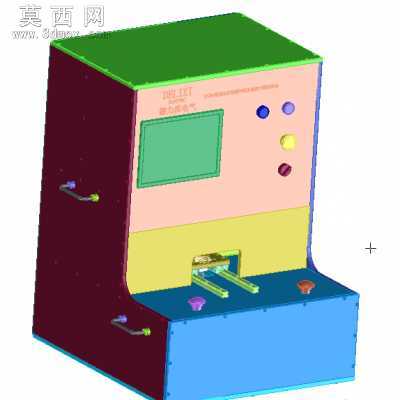 XA2N系列急停按钮行程及压力测试设备 3D模型