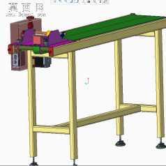 自动分页机 3D模型