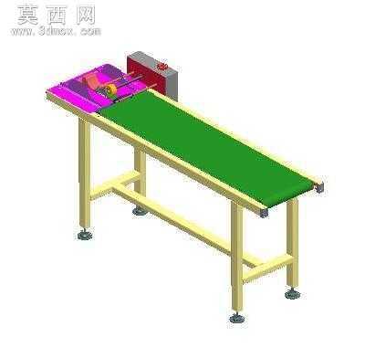 自动分页机 3D模型