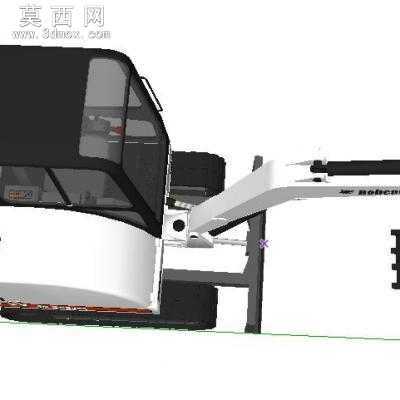 小型挖掘机 3D模型