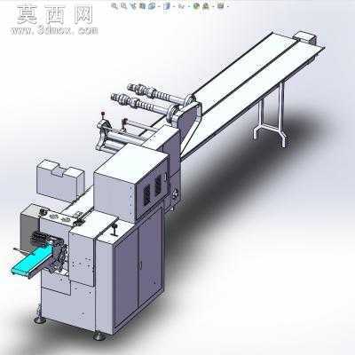 全自动枕式包装机 3D模型