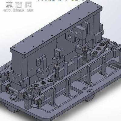 封装机交换部分 3D模型