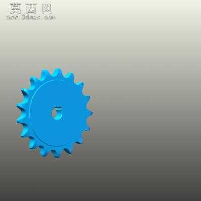 零件-链轮 3D模型