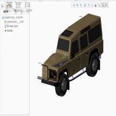 LandRover·����ʿ110. 3Dģ��