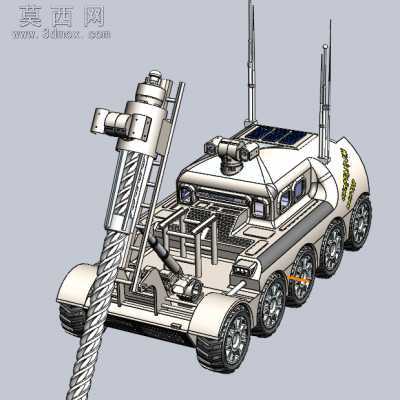 钻机 3D模型