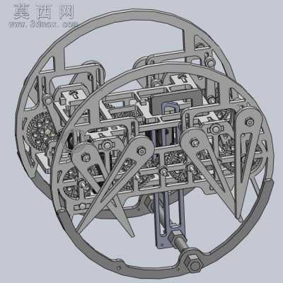 蜘蛛学步车 3D模型