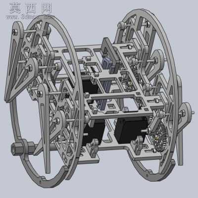 蜘蛛学步车 3D模型