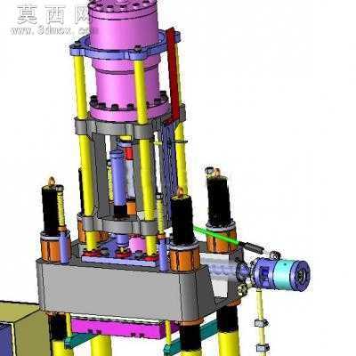 橡胶成型机注胶机 3D模型