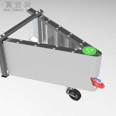 7°倾斜完全自动化拖车 3D模型