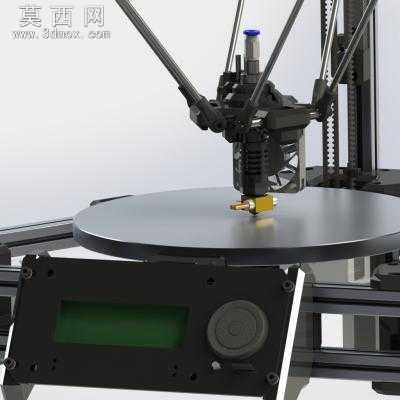 柯塞尔三角洲3D打印机 3D模型