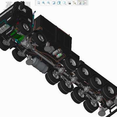 布拉莫斯导弹发射车 3D模型