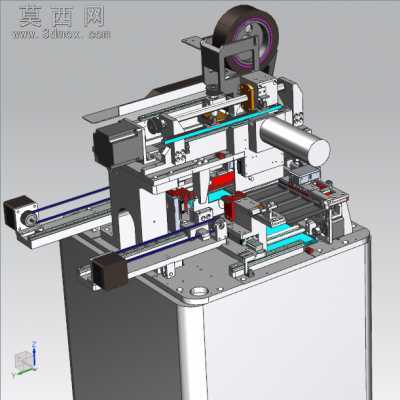SMT自动接料带机 3D模型