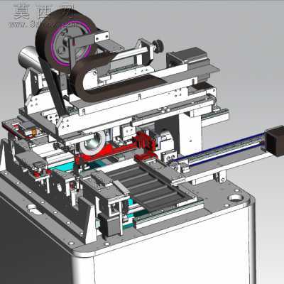 SMT自动接料带机 3D模型
