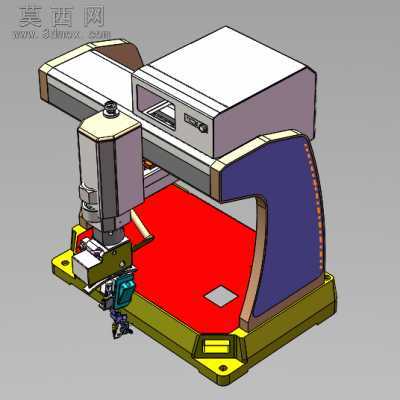 新型焊锡机 3D模型
