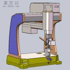 新型焊锡机 3D模型