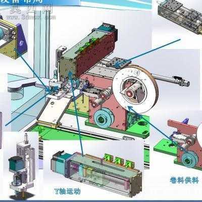 FPC��Ĥ����ȫ�Զ������Ĥ�� 3Dģ��