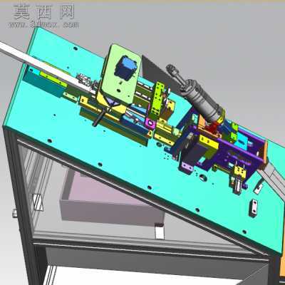 竹子削片机 3D模型