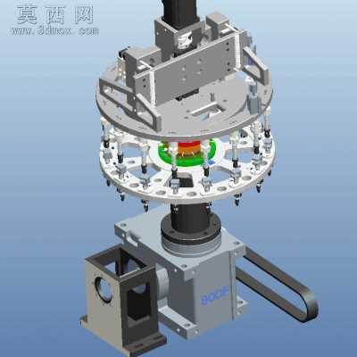 全自动编带机、电感编带测试NG分选多功能一体机 3D模型