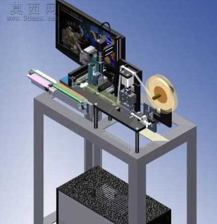 热封编带机 3D模型