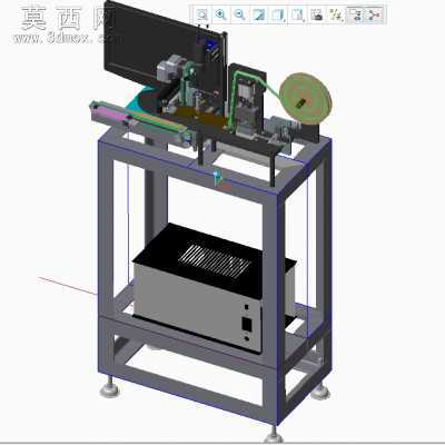 热封编带机 3D模型