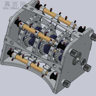 Perendev磁电机 3D模型