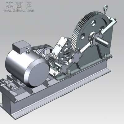 减速机UG8.0设计 3D模型