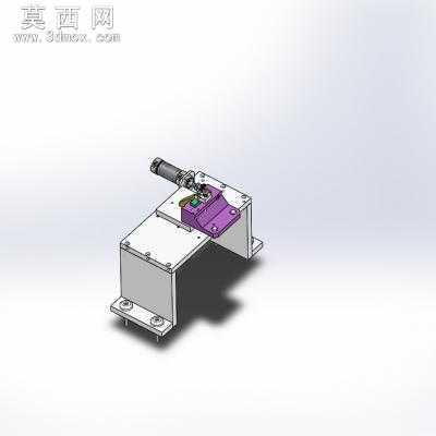 圆柱形锂电池电芯磨边机 3D模型