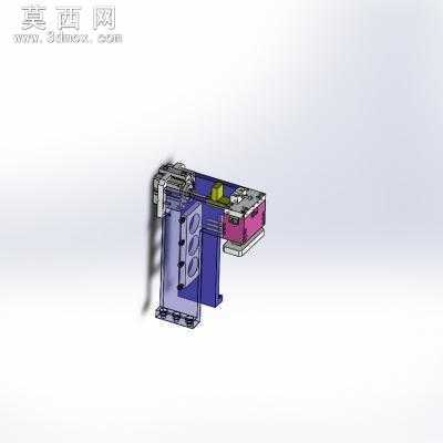 圆柱形锂电池电芯磨边机 3D模型